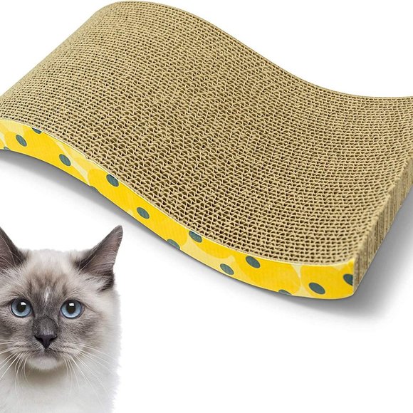 The Wave Curved Catnip Cat Scratcher Brand New - Picture 7 of 7